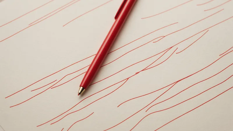 Abstract image of a document review process