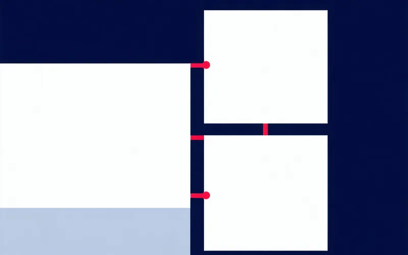 Abstract diagram showing document analysis flow